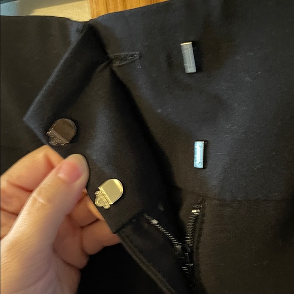 LANE BRYANT NWT Sz 20 “The Allie” Wide Leg Black Trousers elastic waistband - Picture 3 of 7